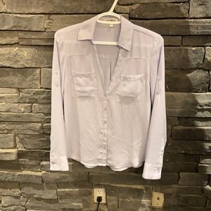 Lilac express blouse - very soft!